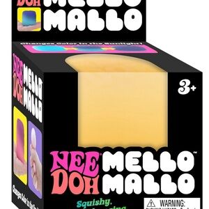 VIRAL Nee Doh Mello Mallo YELLOW Squishy Toy